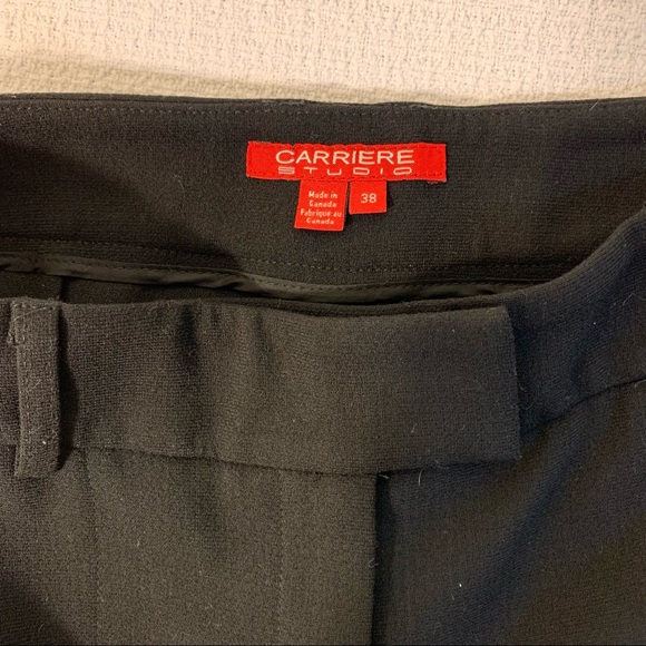 Carriere Studio Designer dress slacks size 38 (8)  made in Canada - Picture 3 of 5